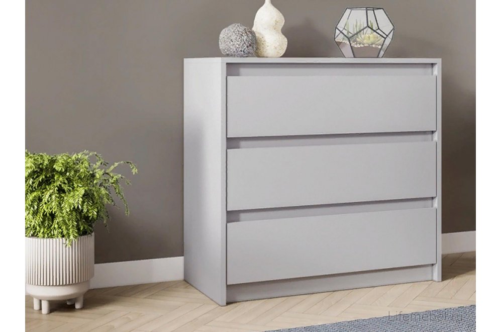 Комод Айден КМ06-800 серый