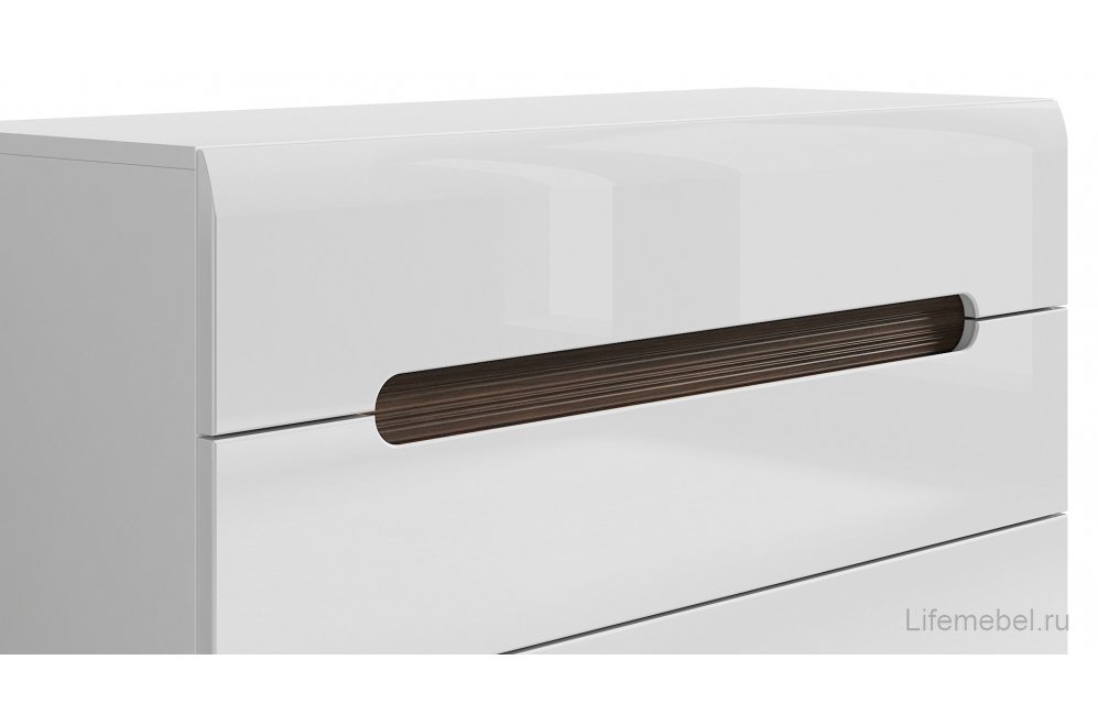 Комод Azteca комод S205-KOM4S/8/11 белый / белый блеск