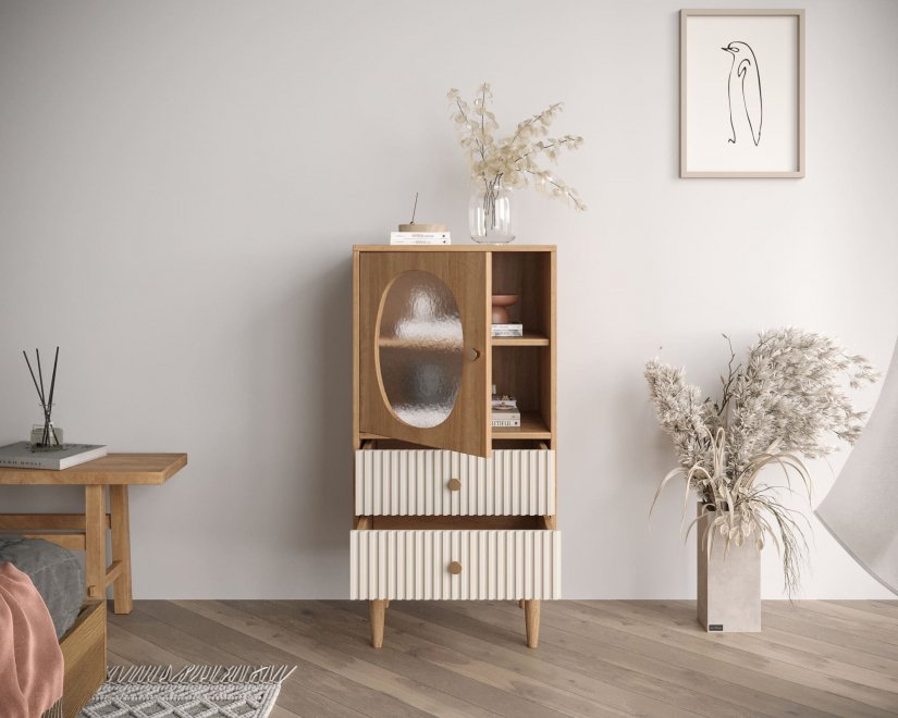 Комод Баббл (Bubbles) BBL11 Орех