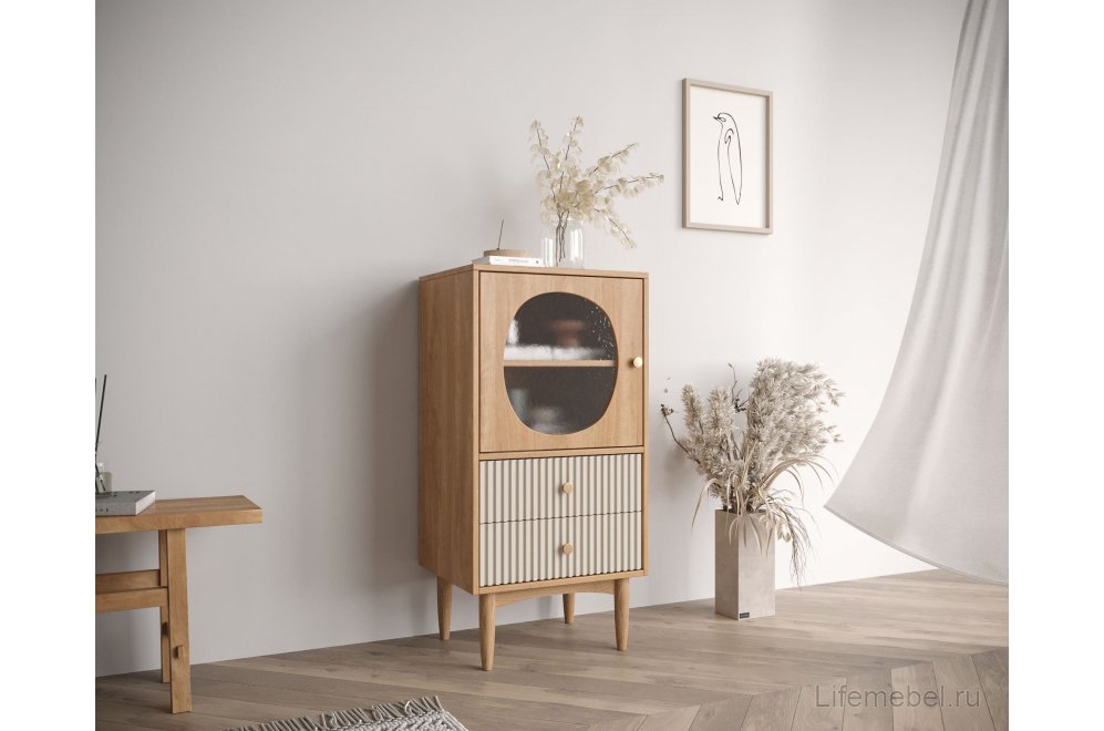 Комод Баббл (Bubbles) BBL11 Орех