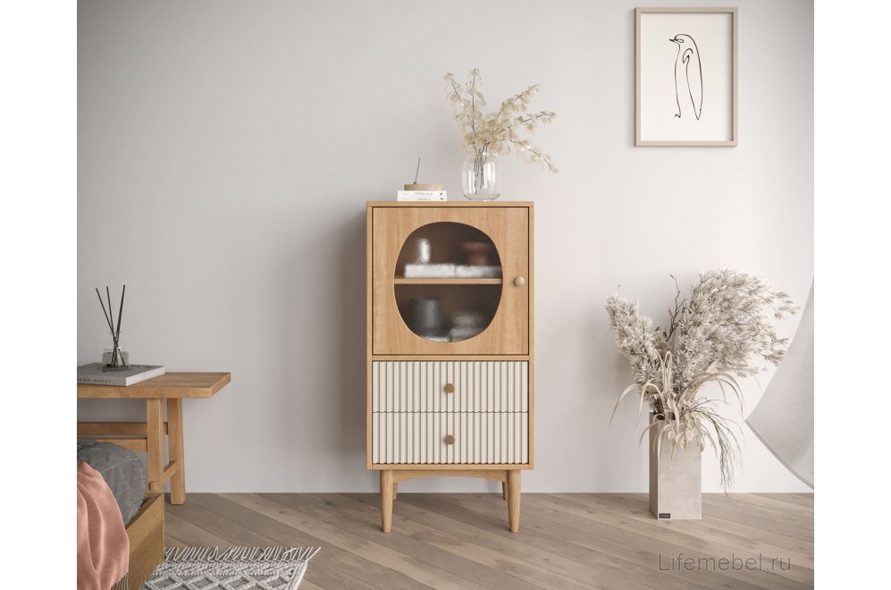 Комод Баббл (Bubbles) BBL11 Орех