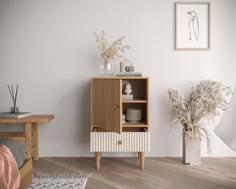 Комод Баббл (Bubbles) BBL12S Орех