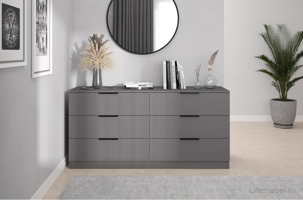 Комод home tower 12К.001.1 графит