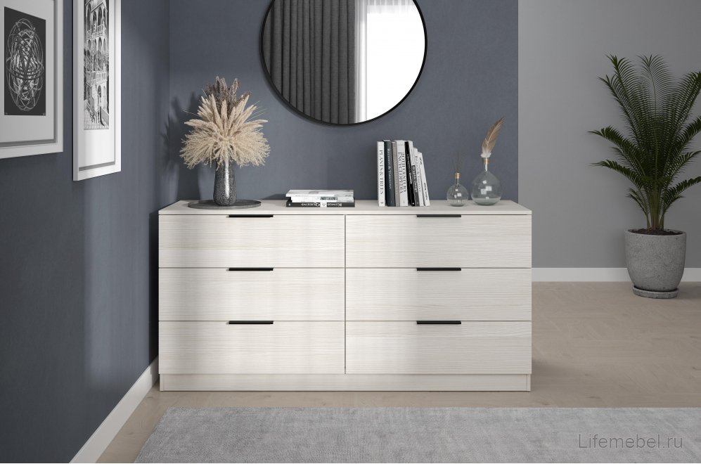 Комод home tower 12К.001.1 слоновая кость