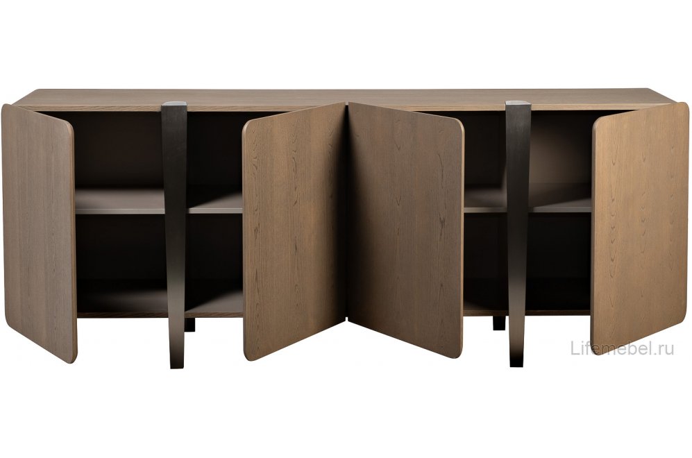 Комод Cмут темный орех