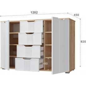 Комод Эмилия ЭЛ-21