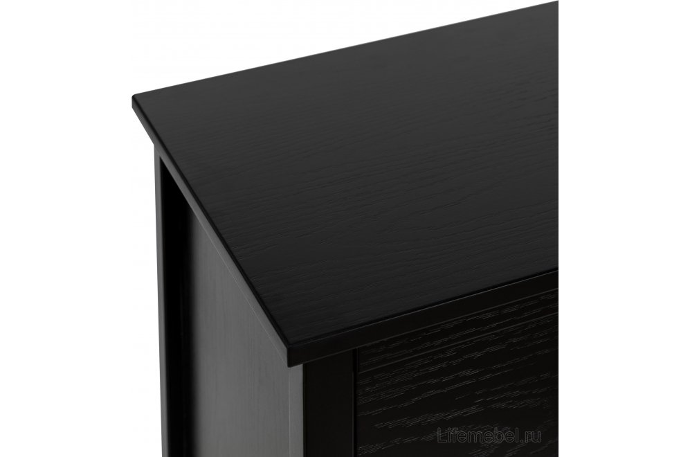 Комод Ферн 5 ящиков черный