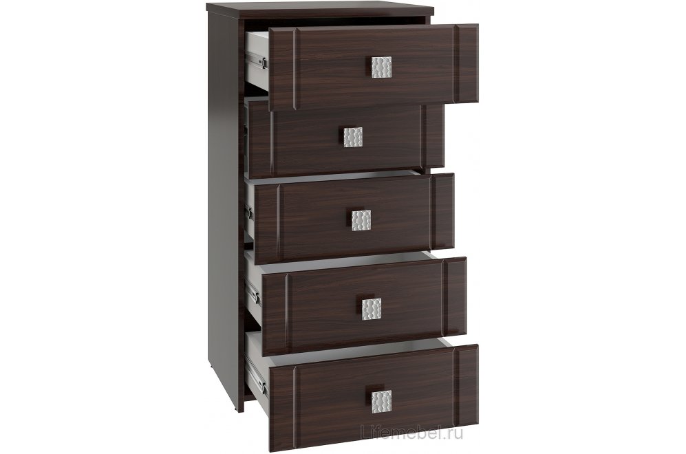 Комод Изабель ИЗ-51К орех темный