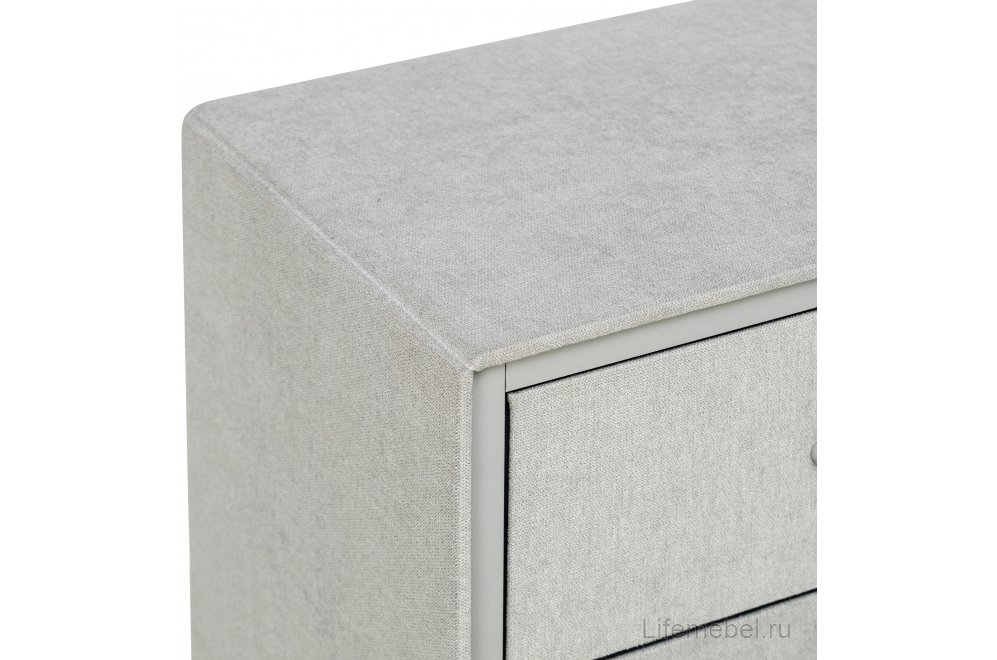 Комод Кассио 6 ящиков серый