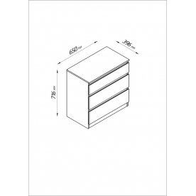 Комод Кастор