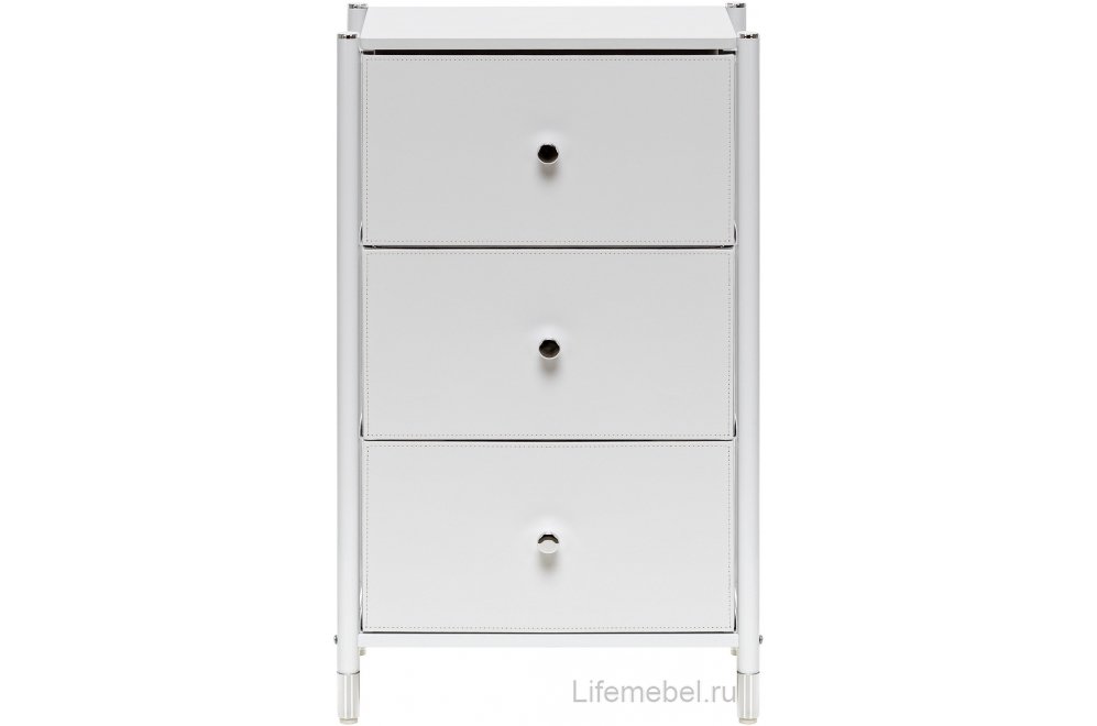 Комод Хайди 3 ящика белый