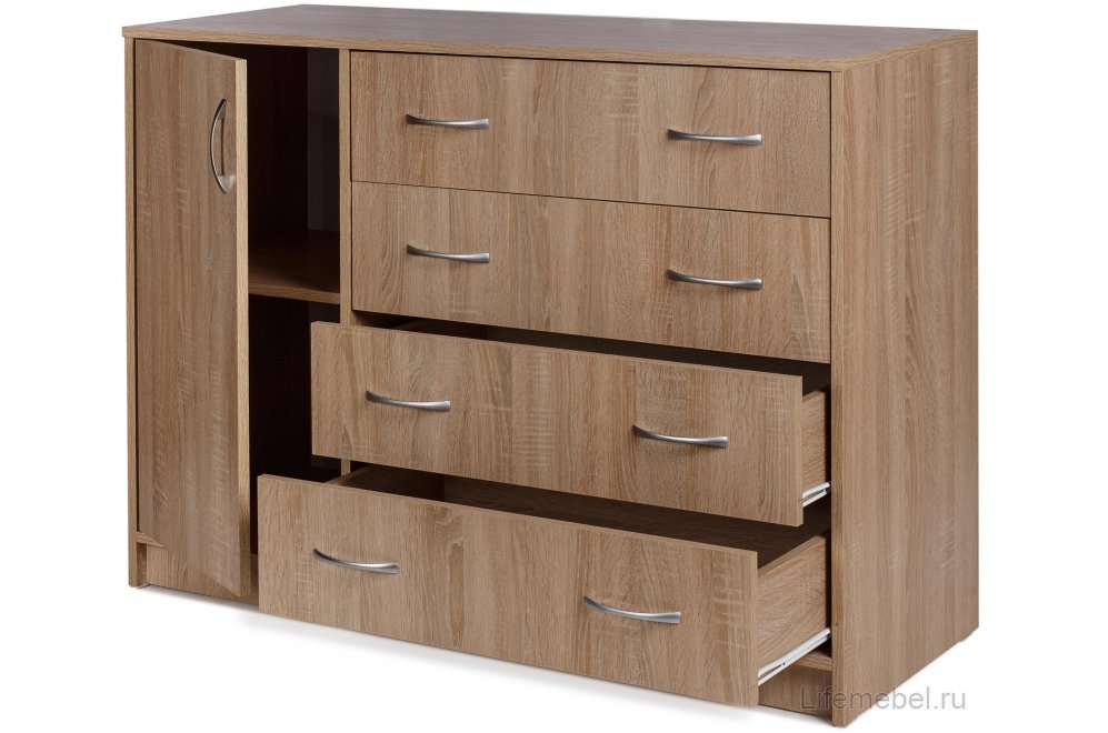 Комод КМ-2 дуб санома