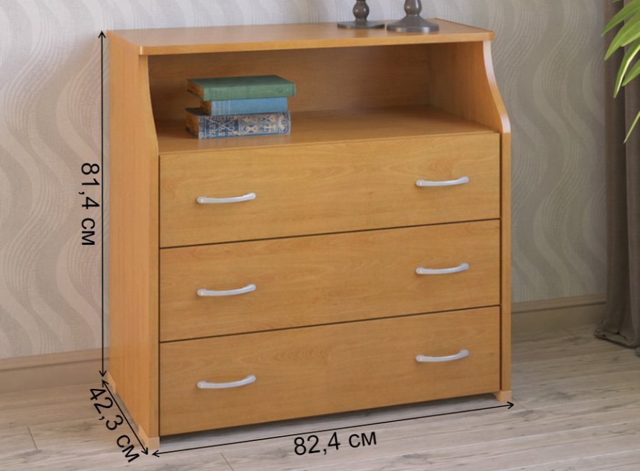 Комод КМ-31-Н груша