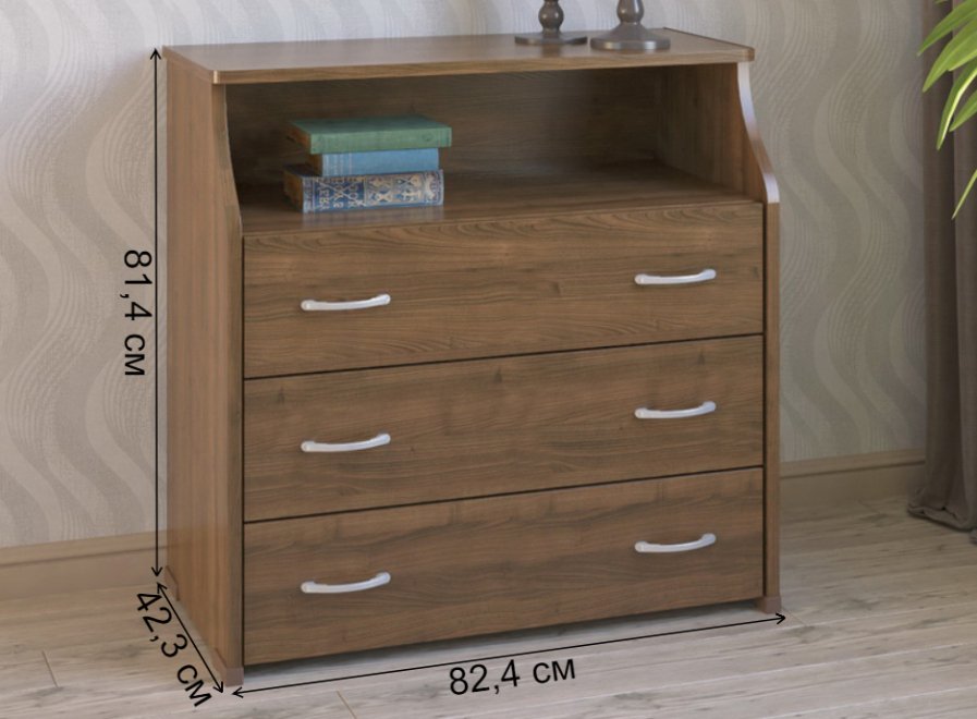 Комод КМ-31-Н орех