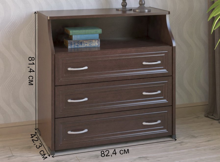 Комод КМ-31-НФ венге