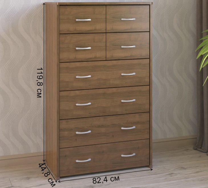 Комод КМ-63 орех