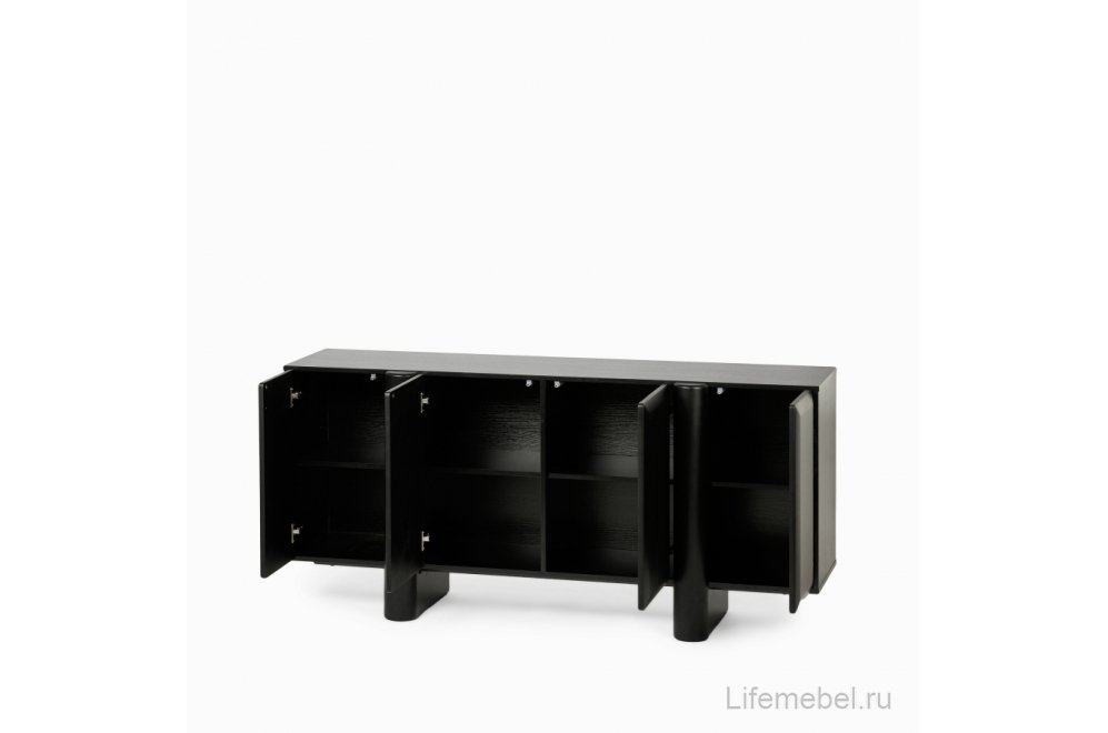 Комод Kode 160х70 черный матовый