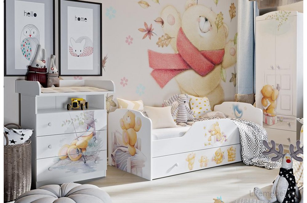 Комод комбинированный Тедди ТД-294.04.03