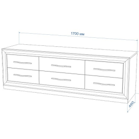 Комод Нобиле КАЯ170 ШКо