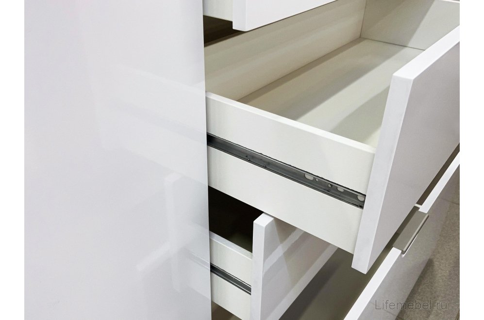 Комод Кронос венге / белый глянец