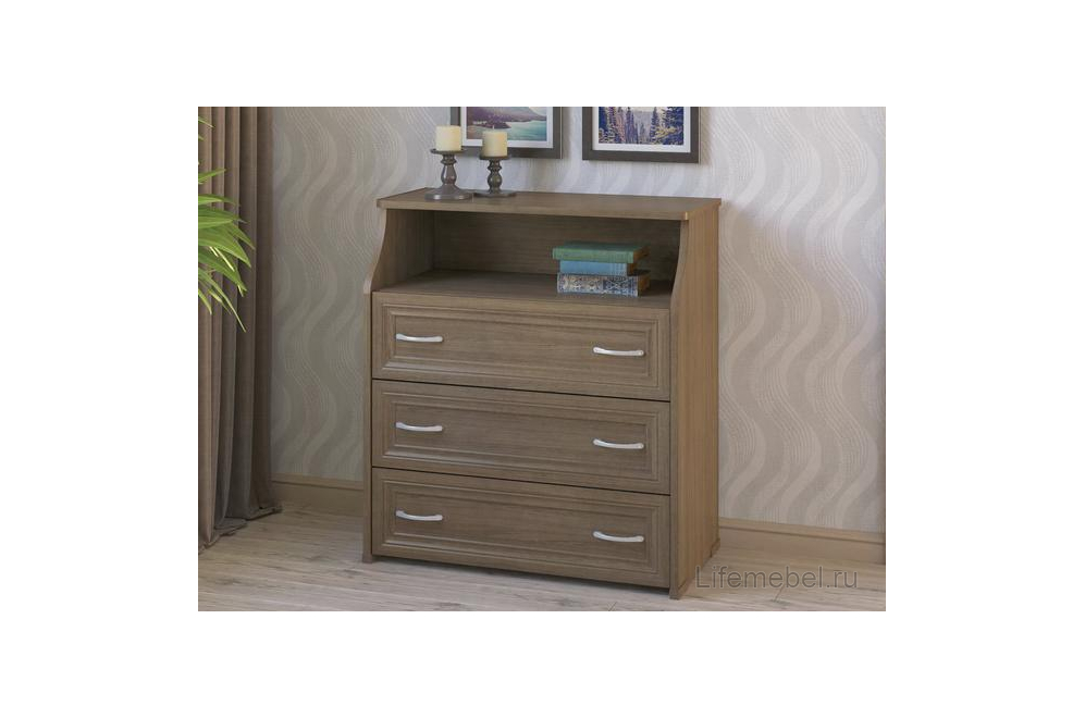 Комод КВ-31-НФ ясень темный