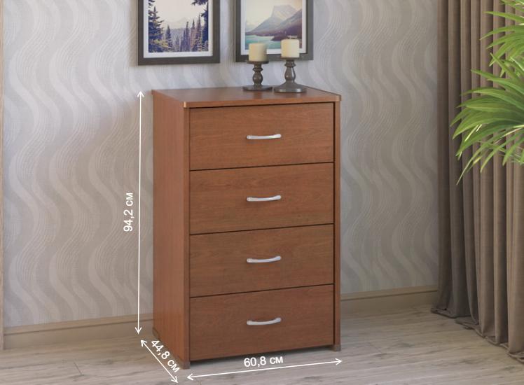 Комод КВ-34 вишня