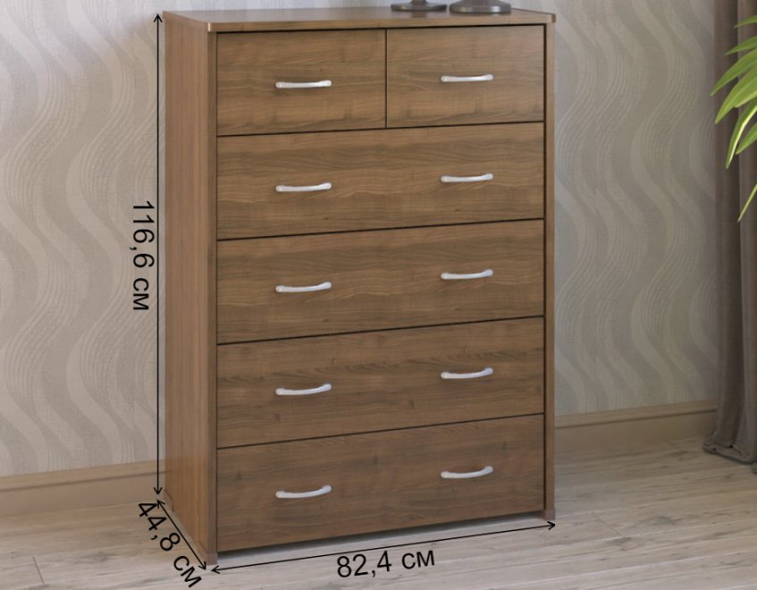 Комод КВ-52 орех