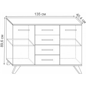 Комод Лаэль Сканди
