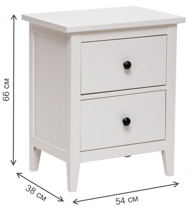 Комод Leset Мира 02 белый