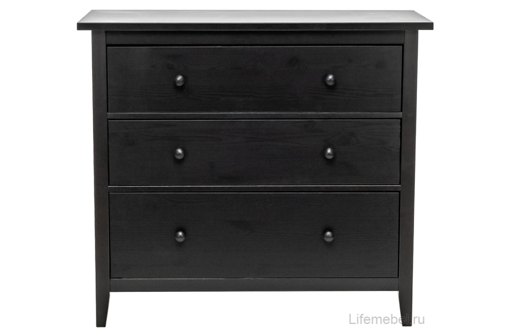 Комод Leset Мира 03 черный