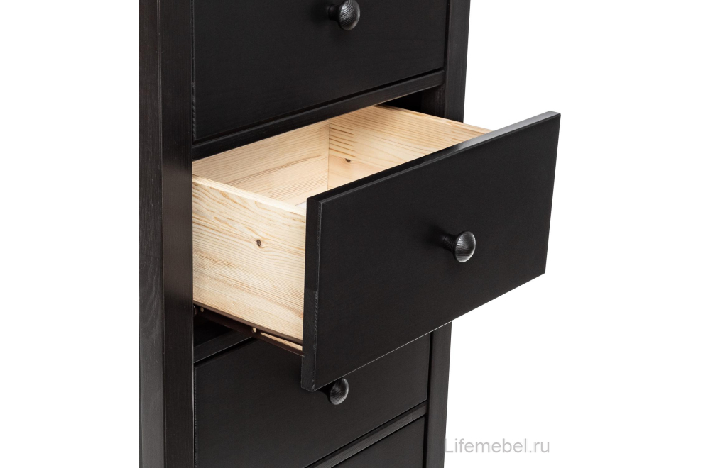 Комод Leset Мира 05 черный