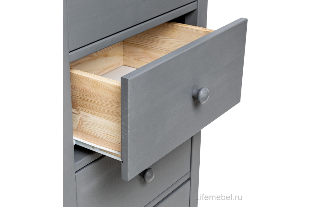 Комод Leset Мира 05 серый