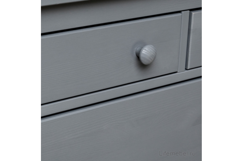 Комод Leset Мира 06 серый