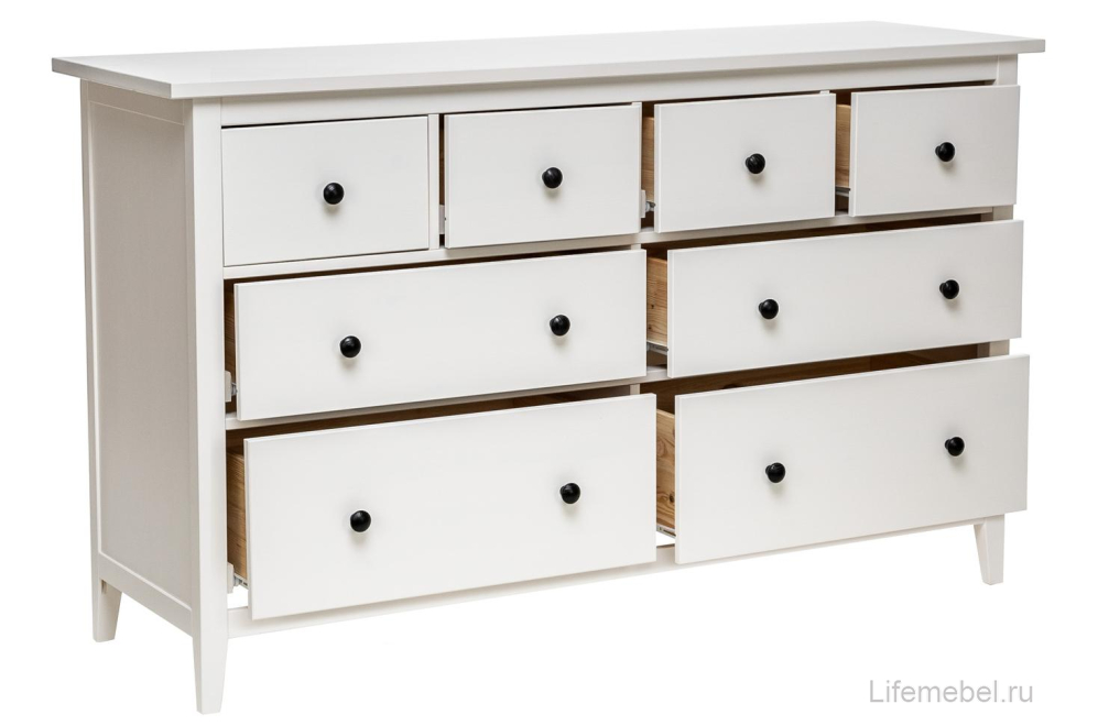 Комод Leset Мира 08 белый