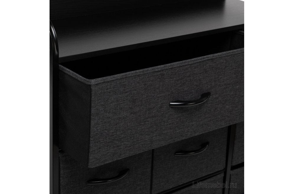 Комод Leset Ноа 7 черный