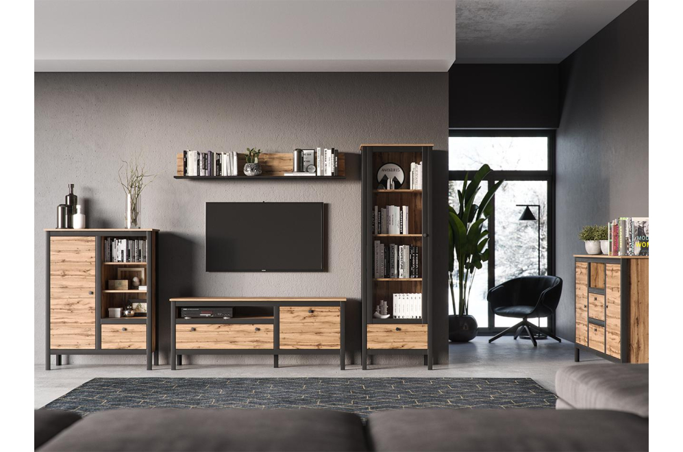 Комод Loft KOM2D2S/150 дуб вотан