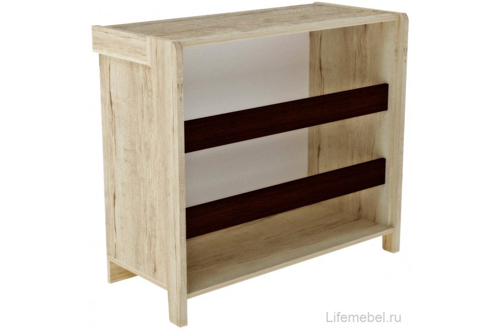 Комод Мале малый дуб галифакс белый
