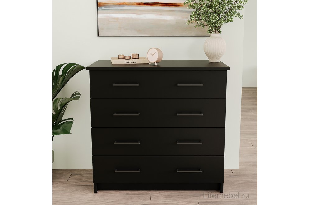 Комод Malta лдсп черный