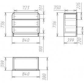 Комод Мебелеф-23