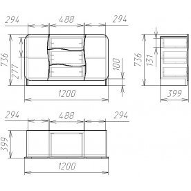 Комод Мебелеф-36