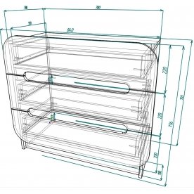 Комод Мебелеф-40