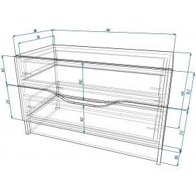 Комод Мебелеф-50