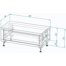 Комод Мебелеф-74