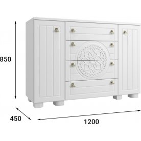 Комод Комод Монблан МБ-36К