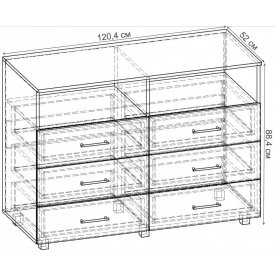 Комод Нега-5 К.038.1200-01
