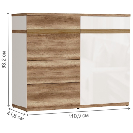 Комод Николь-Люкс 04