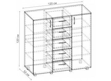 Комод Нюанс