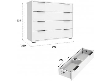Комод Оптима ОП-04