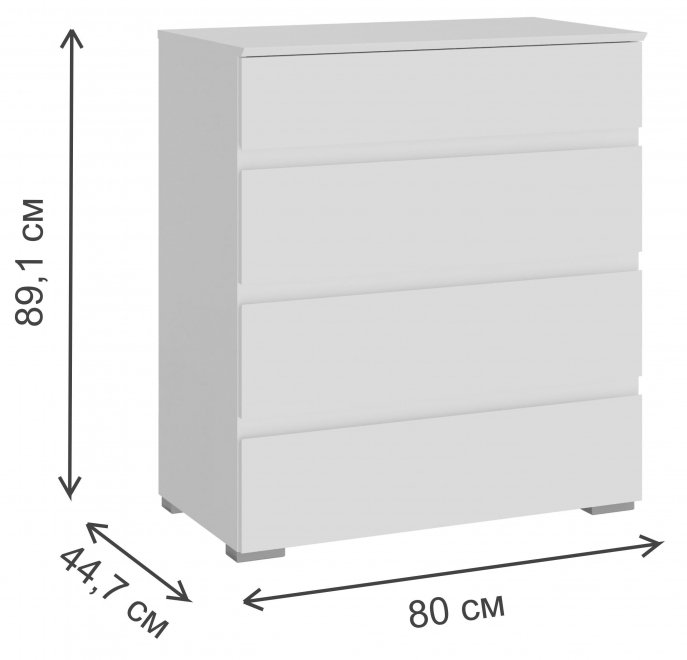 Комод Плейона венге / дуб делано