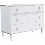 белый / серебро